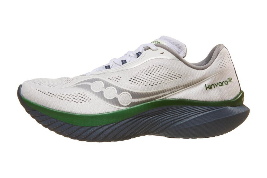 Kinvara 15 Men's :White | Navy
