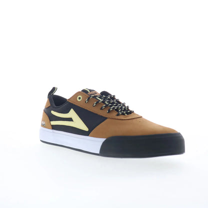 Lakai Manchester Elite Mens Brown Leather Skate Inspired Sneakers Shoes