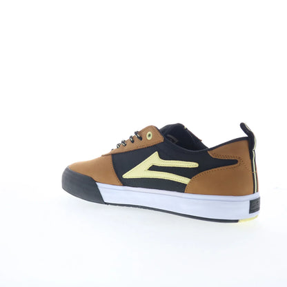 Lakai Manchester Elite Mens Brown Leather Skate Inspired Sneakers Shoes