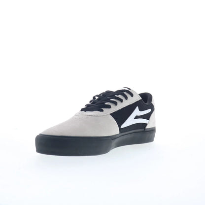 Lakai Manchester Mens White Suede Lace Up Skate Inspired Sneakers Shoes