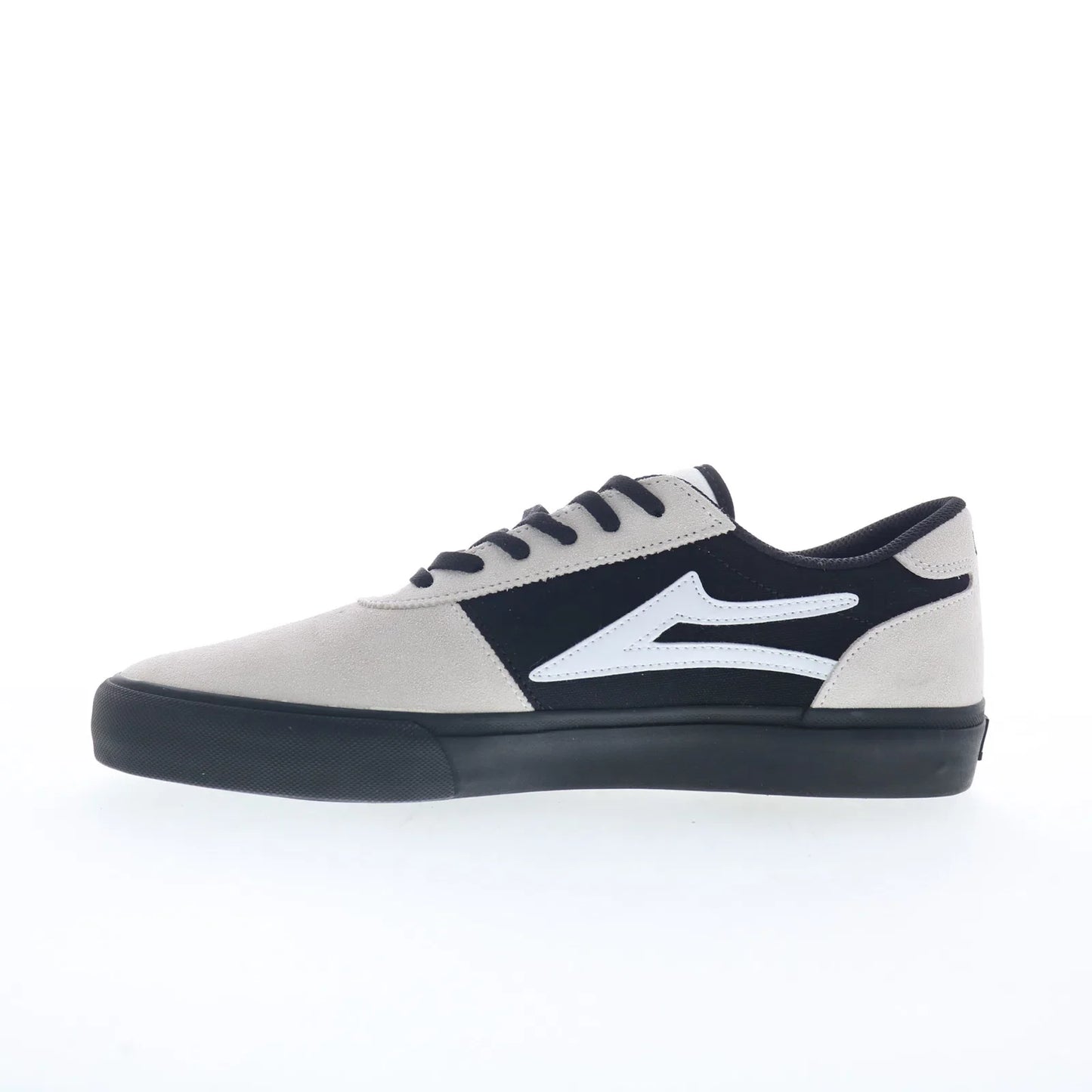 Lakai Manchester Mens White Suede Lace Up Skate Inspired Sneakers Shoes