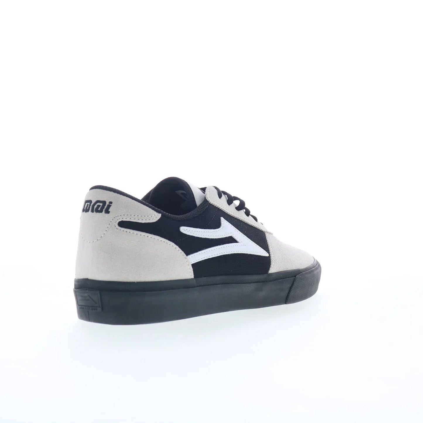 Lakai Manchester Mens White Suede Lace Up Skate Inspired Sneakers Shoes