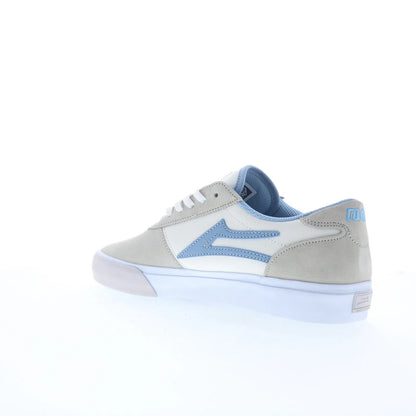 Lakai Manchester Mens Gray Suede Lace Up Skate Inspired Sneakers Shoes