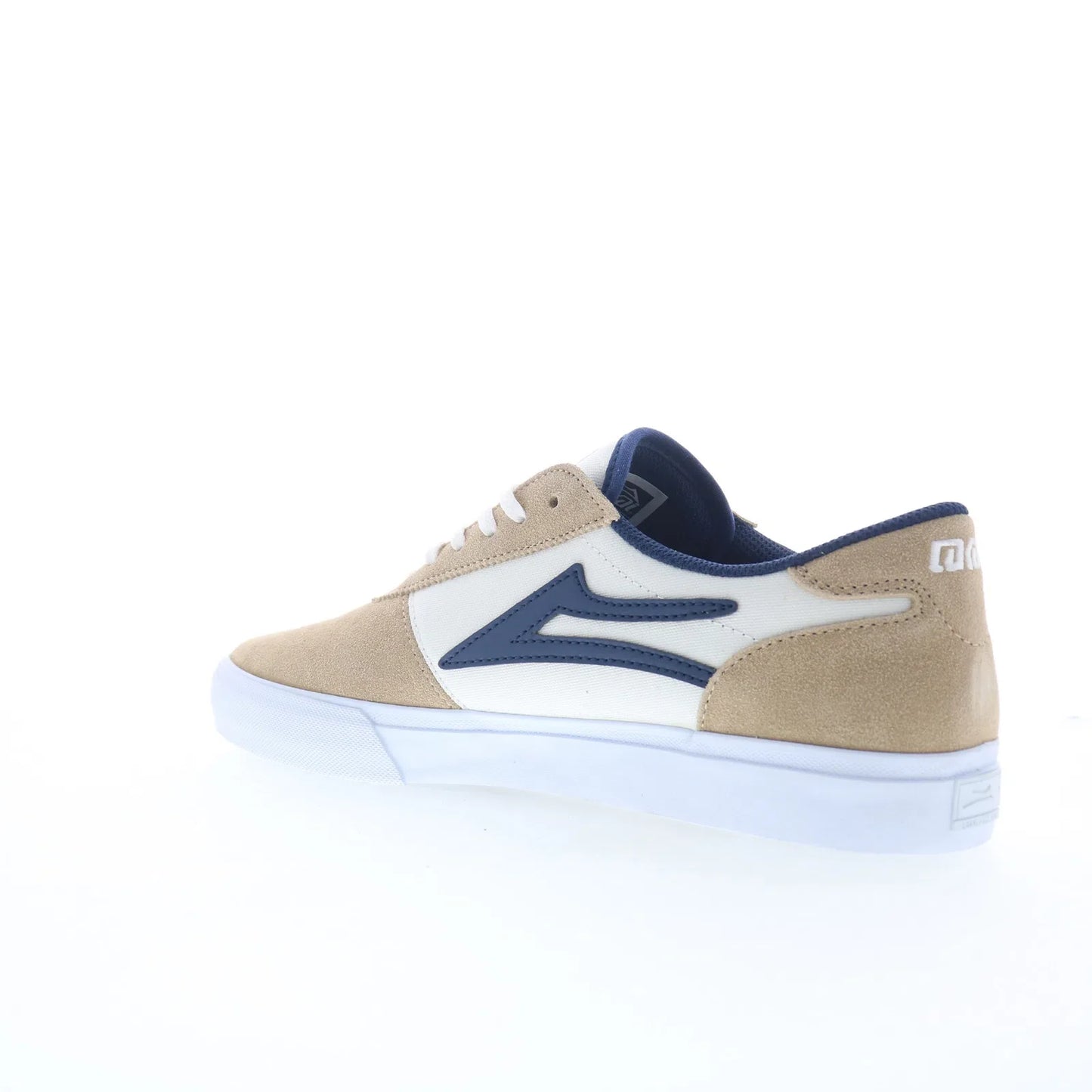 Lakai Manchester Mens Beige Suede Lace Up Skate Inspired Sneakers Shoes