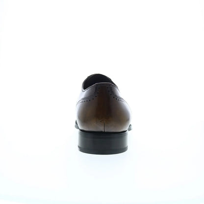 Di Bianco SBP942 Mens Brown Oxfords & Lace Ups Wingtip & Brogue Shoes