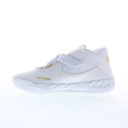 Puma MB.05 Mist 31279401 Mens White Mesh Athletic Baseball Shoes