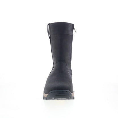 Jama Old West MB2066 Mens Black Wide Leather Cowboy Western Boots