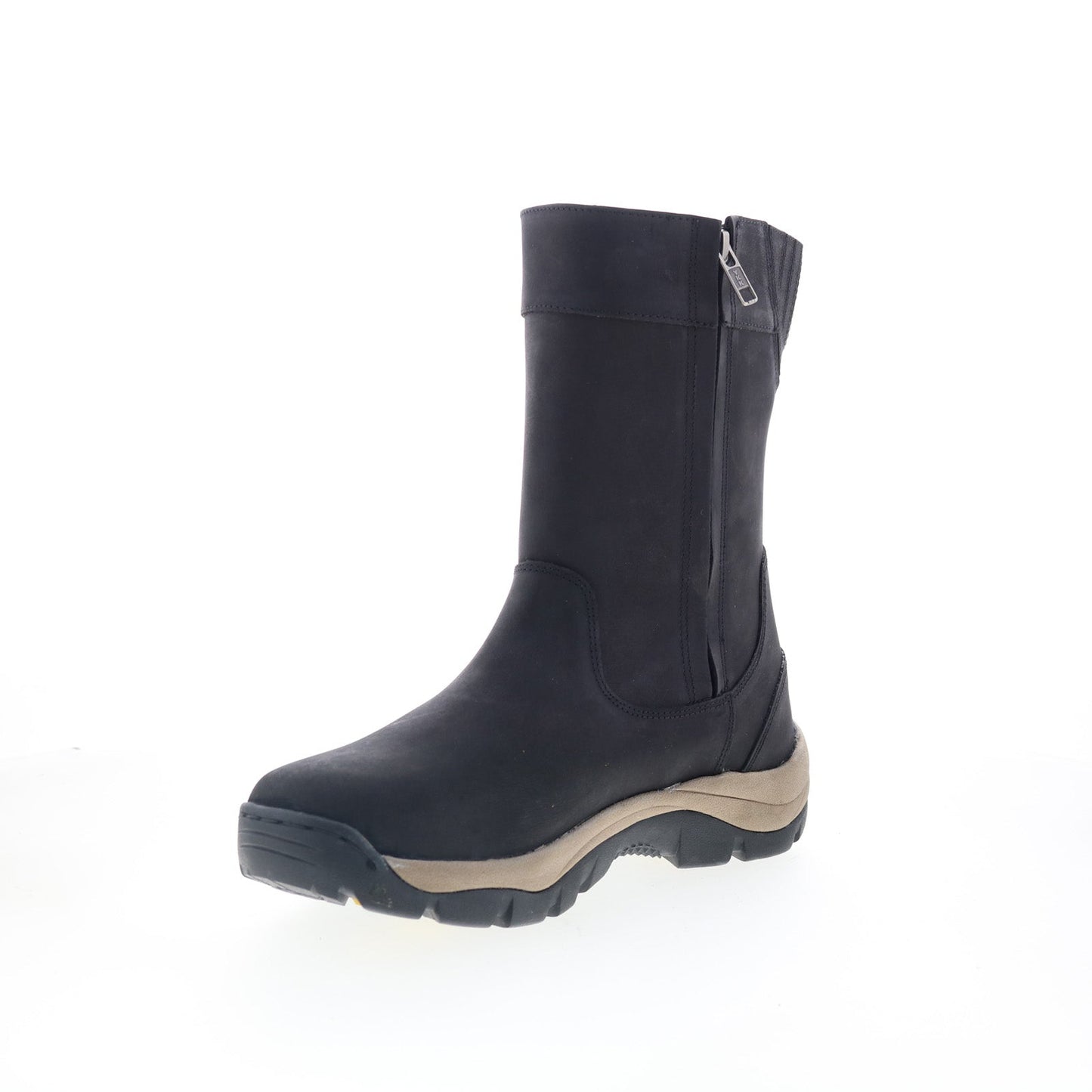 Jama Old West MB2066 Mens Black Wide Leather Cowboy Western Boots