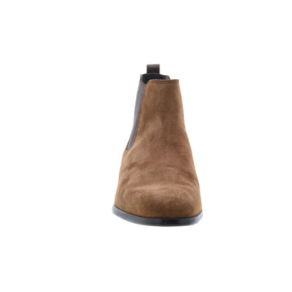 Bruno Magli Billy MB2BILB0 Mens Brown Suede Slip On Chelsea Boots