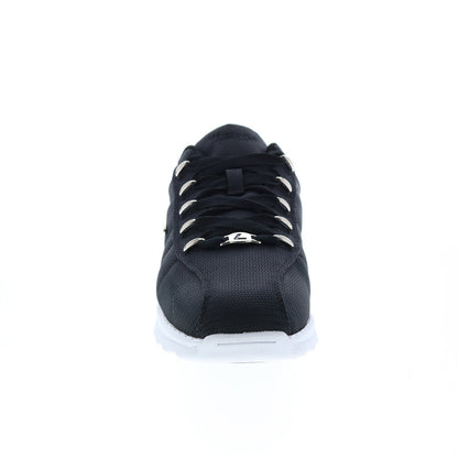 Lugz Charger II Ballistic Mens Black Canvas Lifestyle Sneakers Shoes