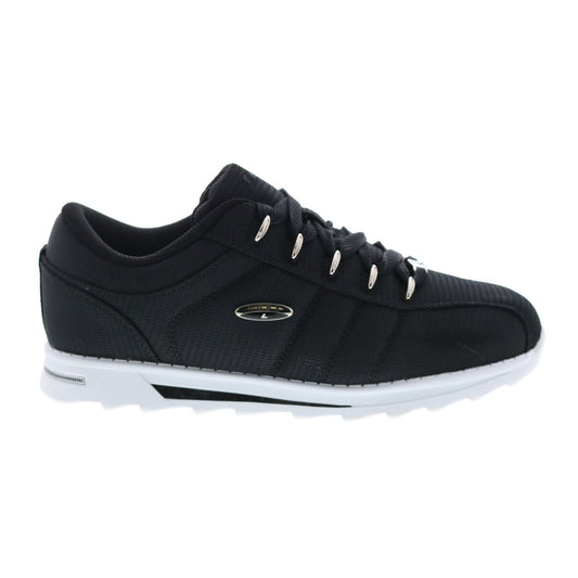 Lugz Charger II Ballistic Mens Black Canvas Lifestyle Sneakers Shoes