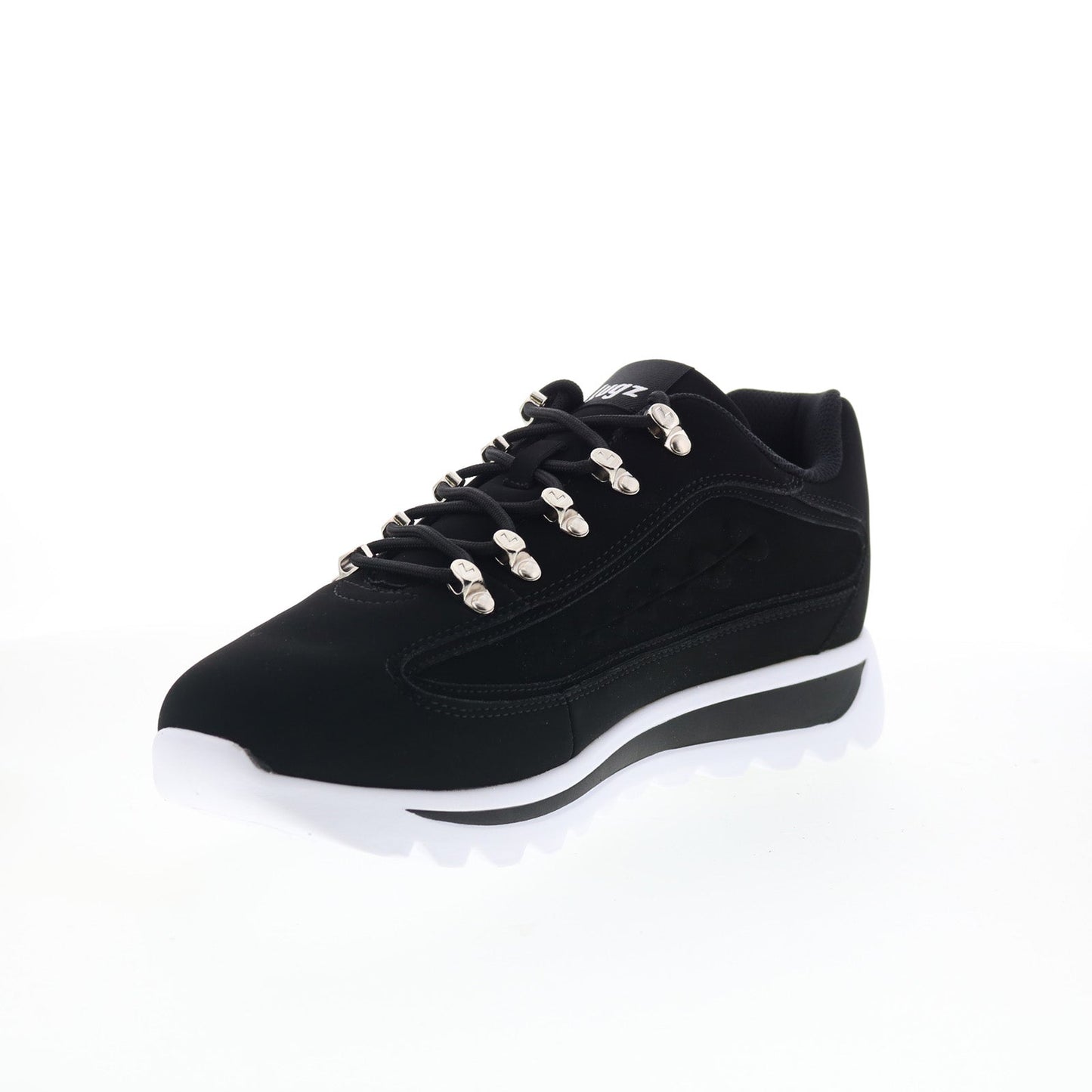 Lugz Comms MCOMSD-060 Mens Black Synthetic Lace up Lifestyle Sneakers Shoes