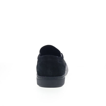 Propet Kip MCX074SBLK Mens Black Extra Wide Suede Lifestyle Sneakers Shoes