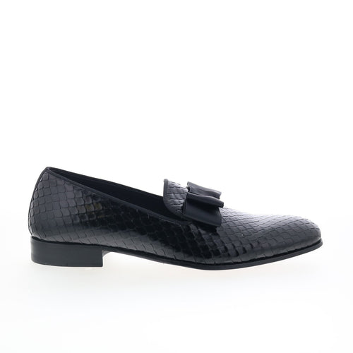 Mezlan Mez60 Mens Black Leather Loafers & Slip Ons Casual Shoes