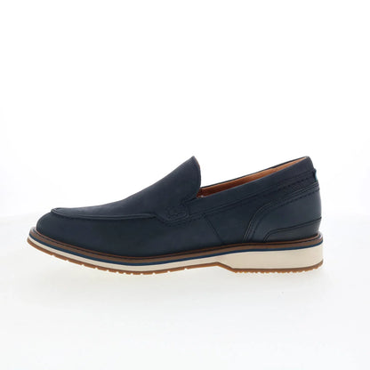 Clarks Monahan Step 26181377 Mens Blue Loafers & Slip Ons Casual Shoes