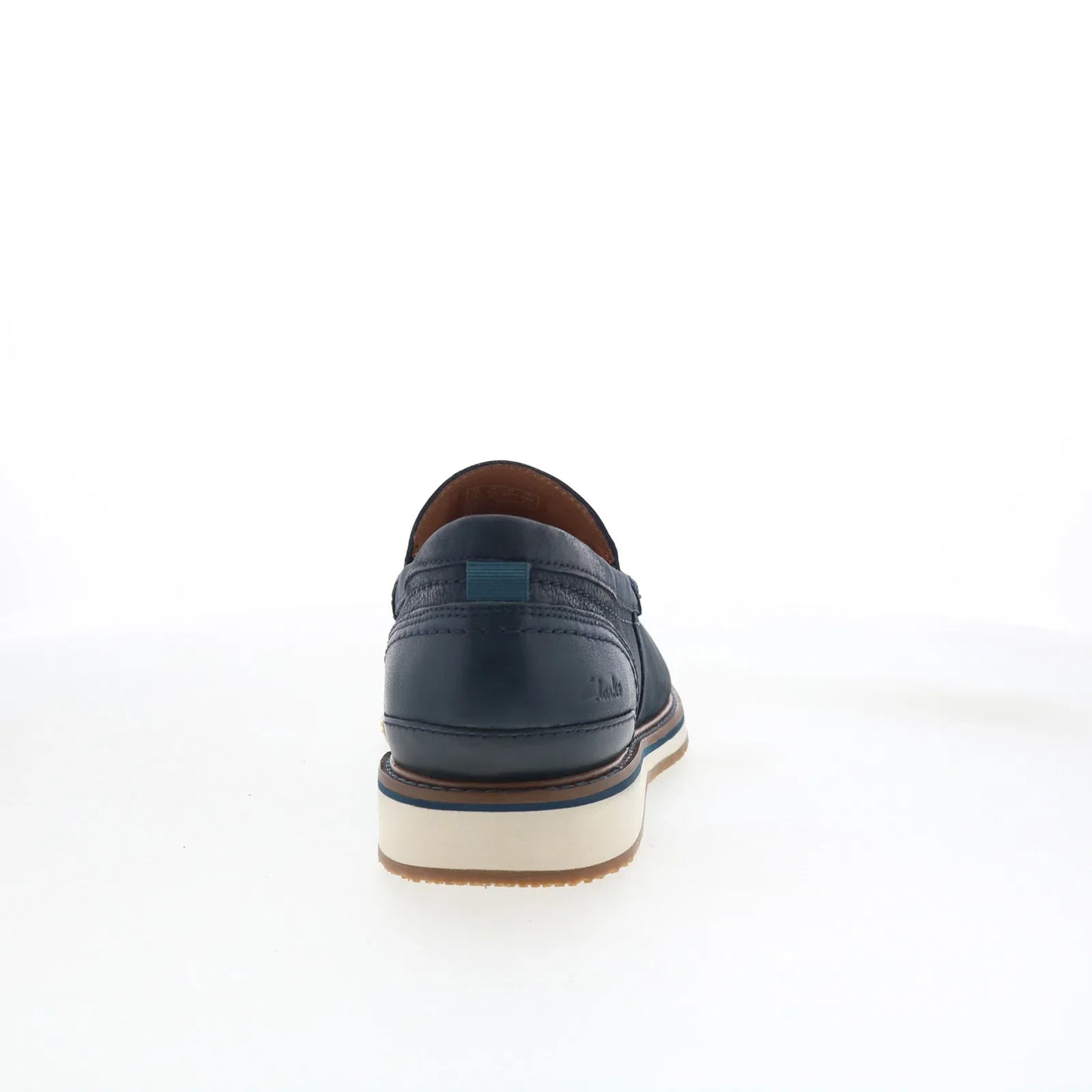 Clarks Monahan Step 26181377 Mens Blue Loafers & Slip Ons Casual Shoes