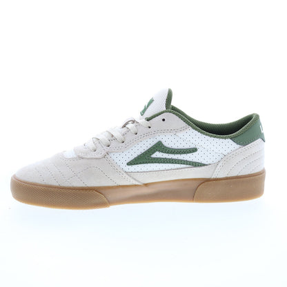 Lakai Cambridge Mens Beige Suede Lace Up Skate Inspired Sneakers Shoes
