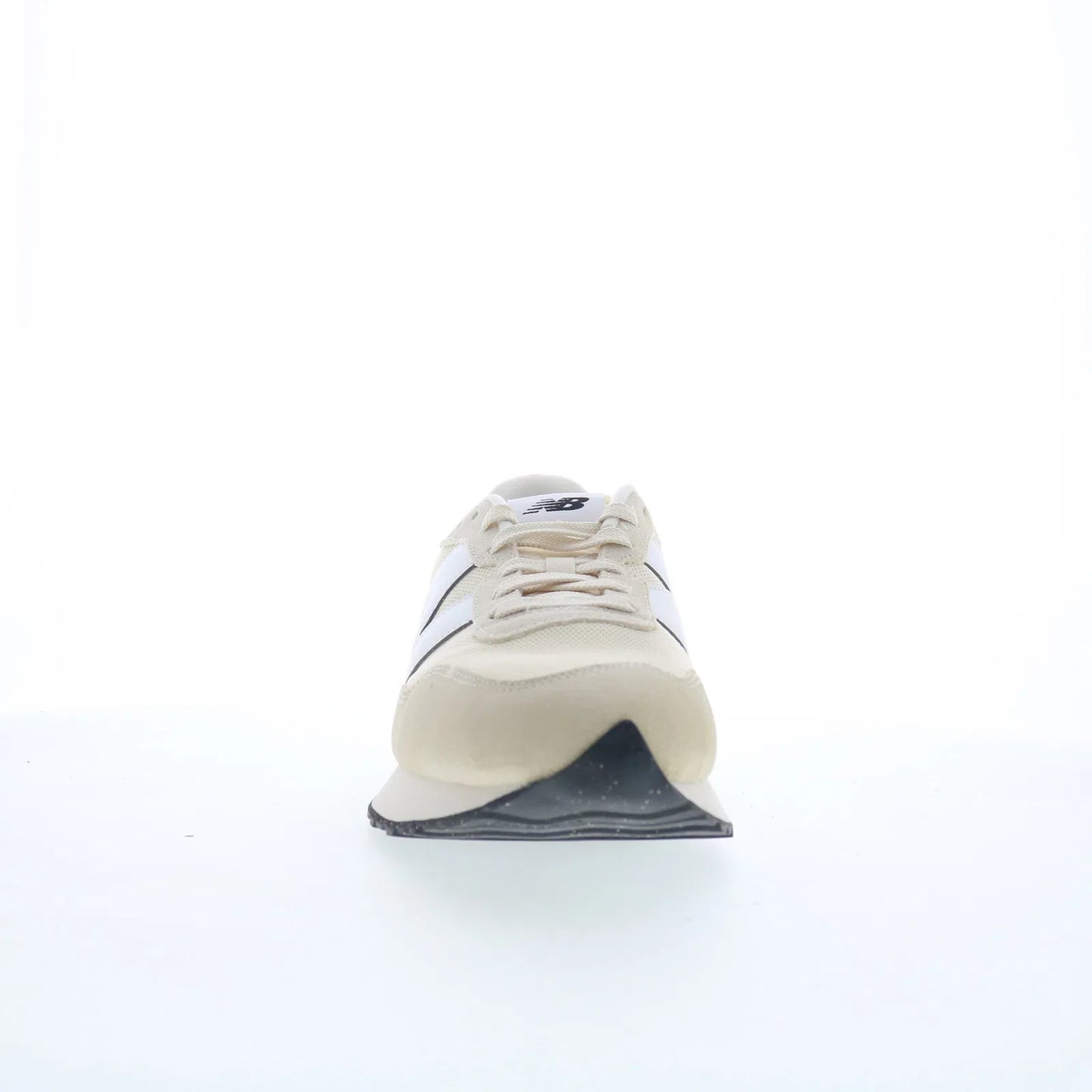 New Balance 237 MS237VJ Mens Beige Suede Lace Up Lifestyle Sneakers Shoes