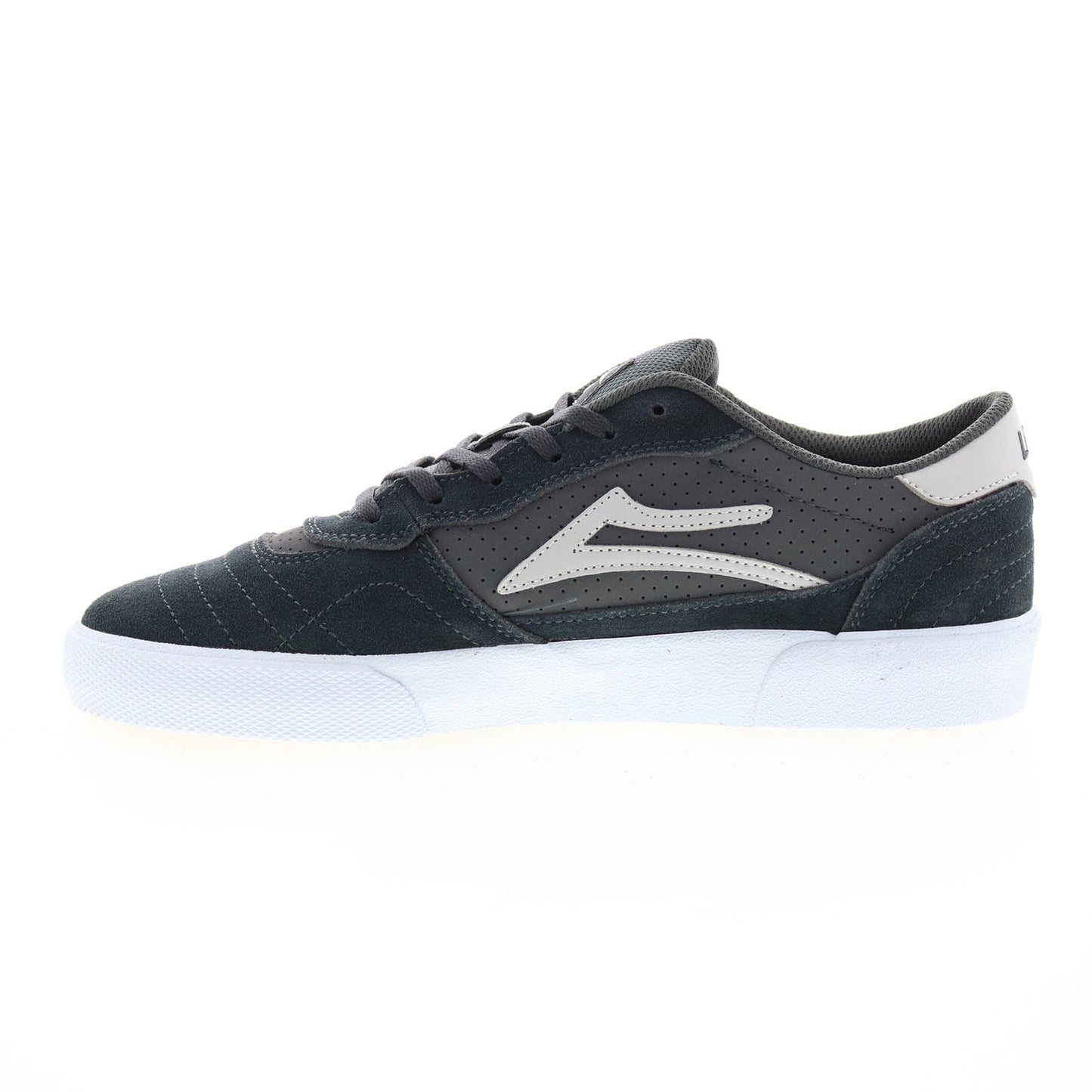 Lakai Cambridge MS4230252A00 Mens Gray Suede Skate Inspired Sneakers Shoes