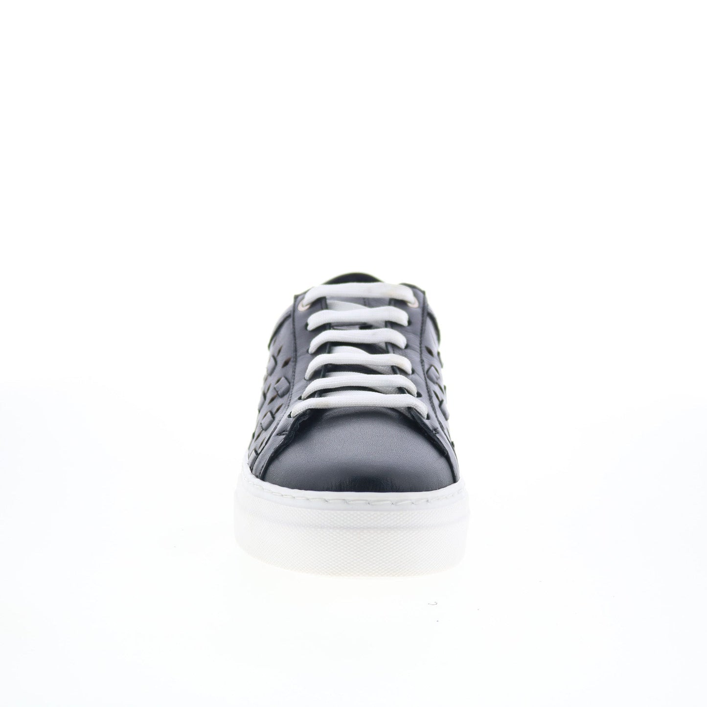 Miz Mooz Murphie Womens Black Leather Lace Up Lifestyle Sneakers Shoes