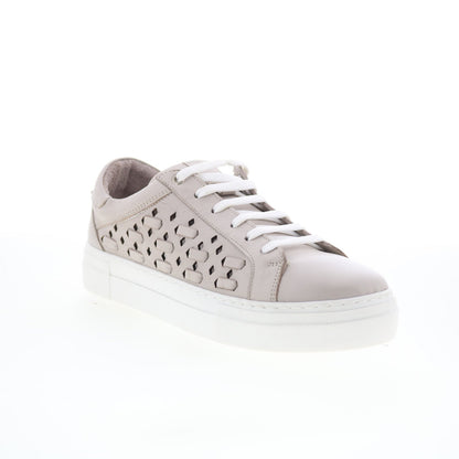 Miz Mooz Murphie Womens Gray Leather Lace Up Lifestyle Sneakers Shoes