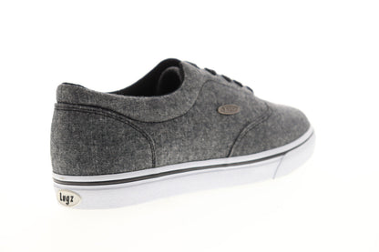 Lugz Vet MVETLCHC-060 Mens Gray Canvas Lace Up Lifestyle Sneakers Shoes