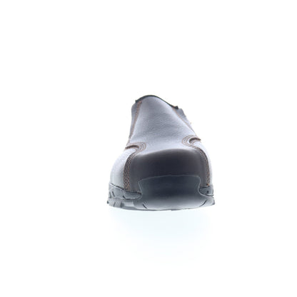 Nautilus Slip-On Steel Toe N1620 Mens Brown Wide Work & Safety Shoes