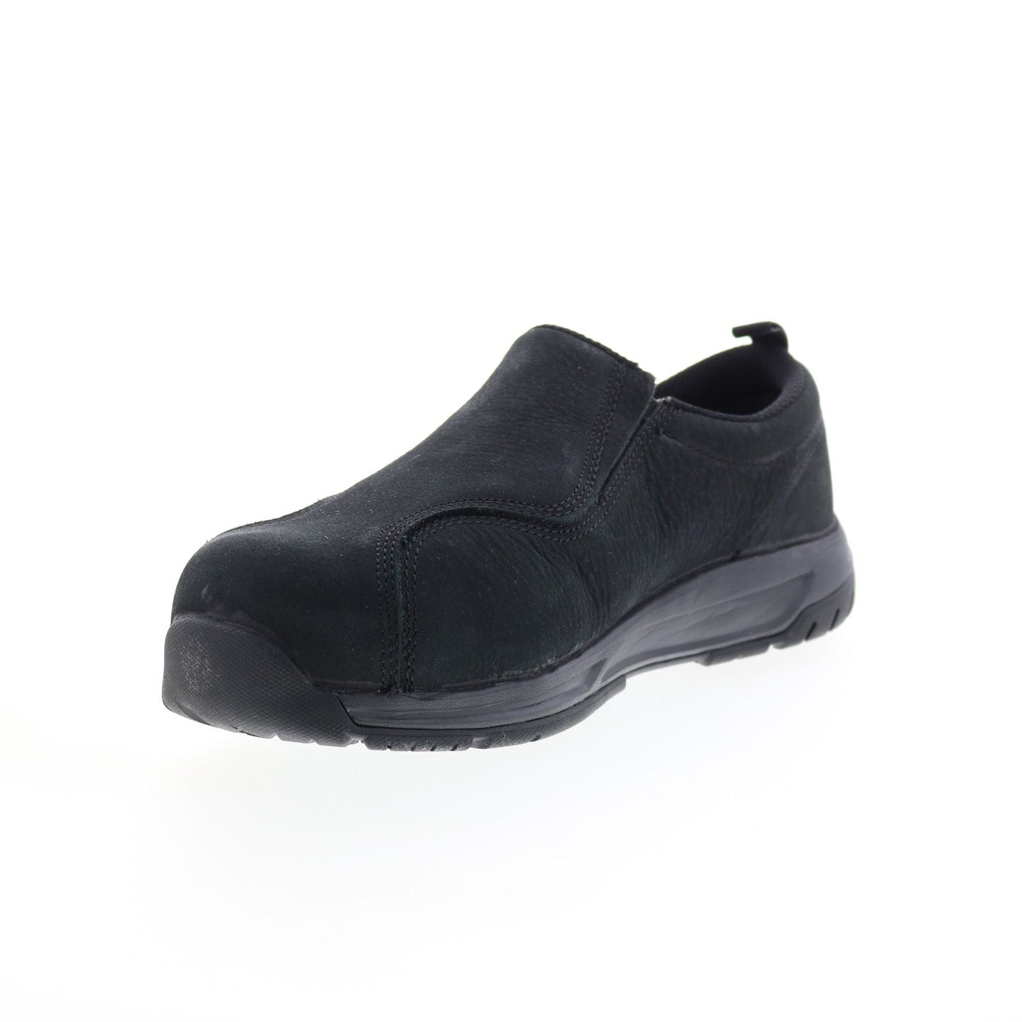 Nautilus Slip-On Composite Toe ESD Mens Black Work & Safety Shoes