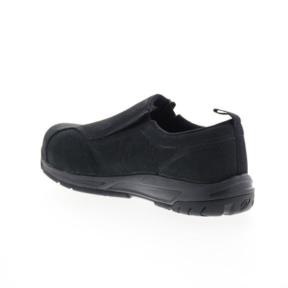 Nautilus Slip-On Composite Toe ESD Mens Black Work & Safety Shoes