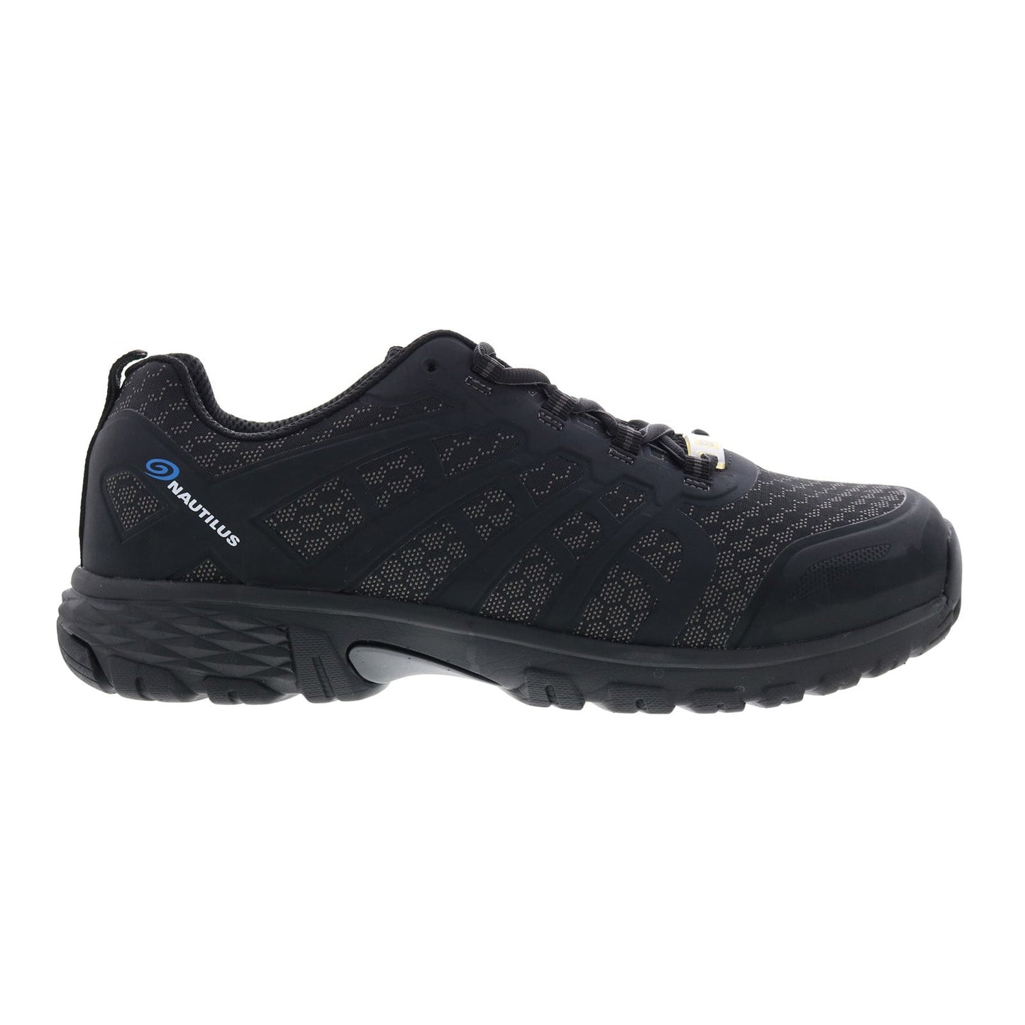 Nautilus Stratus Soft Toe SD10 N4611 Mens Black Wide Work & Safety Shoes