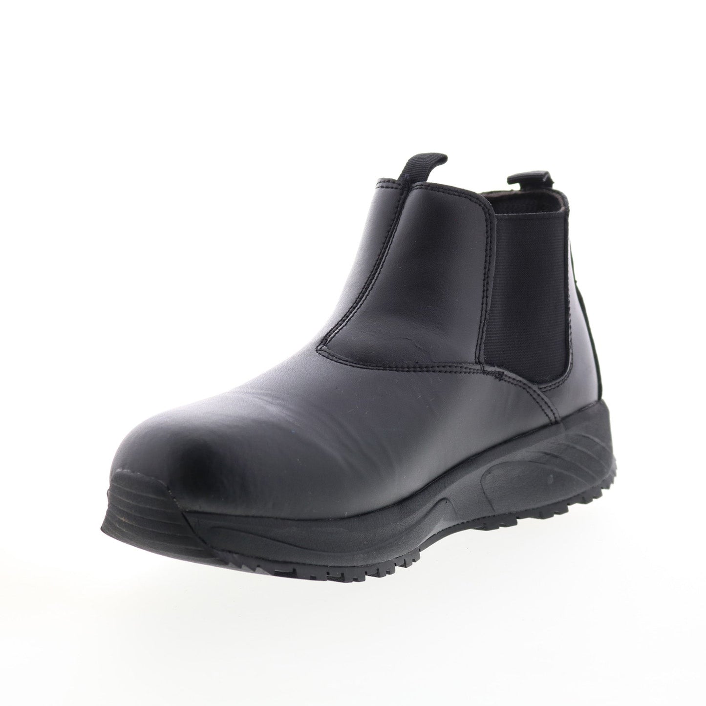 Nautilus Skidbuster Pull On SR Soft Toe Electric Hazard Mens Black Wide Boots