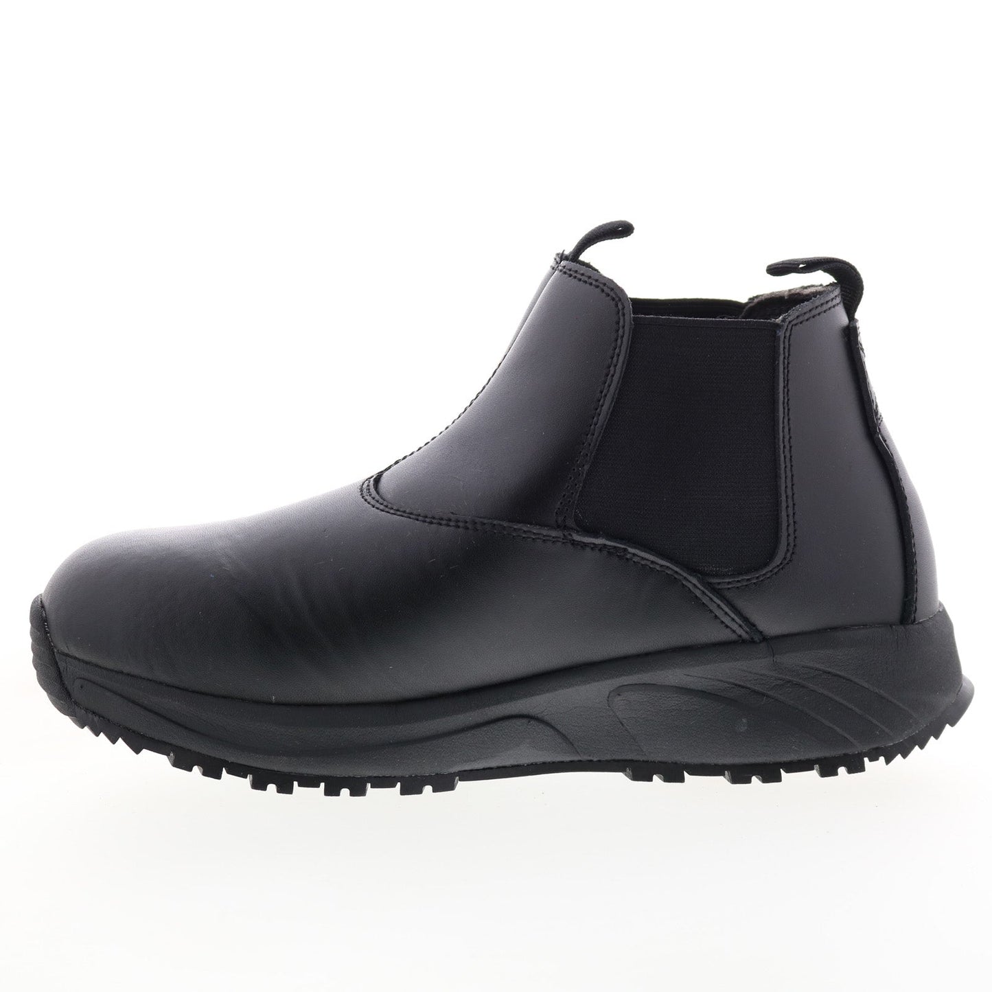 Nautilus Skidbuster Pull On SR Soft Toe Electric Hazard Mens Black Wide Boots