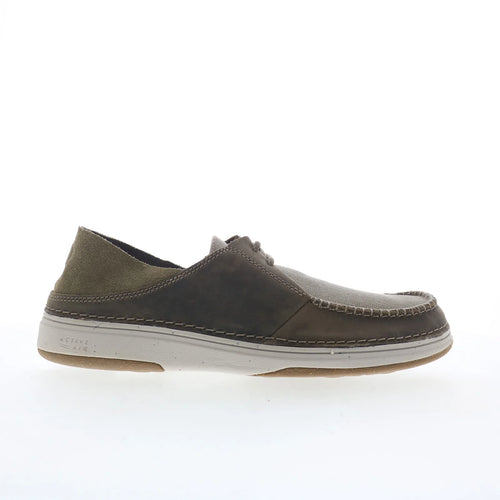 Clarks Nature 5 Moccasin 26172329 Mens Green Oxfords & Lace Ups Casual Shoes