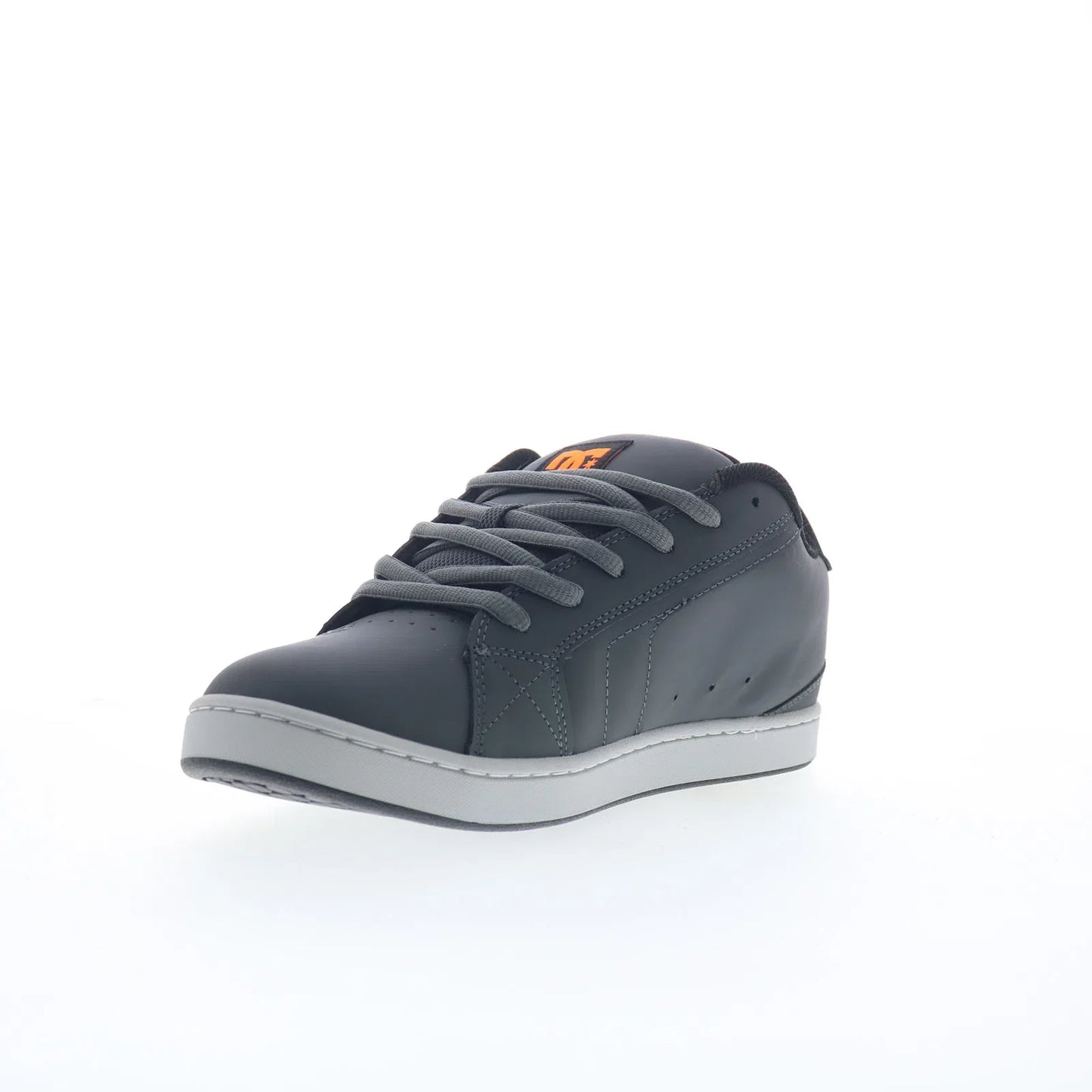 DC Net DC01774025-GYBKOG Mens Gray Nubuck Skate Inspired Sneakers Shoes