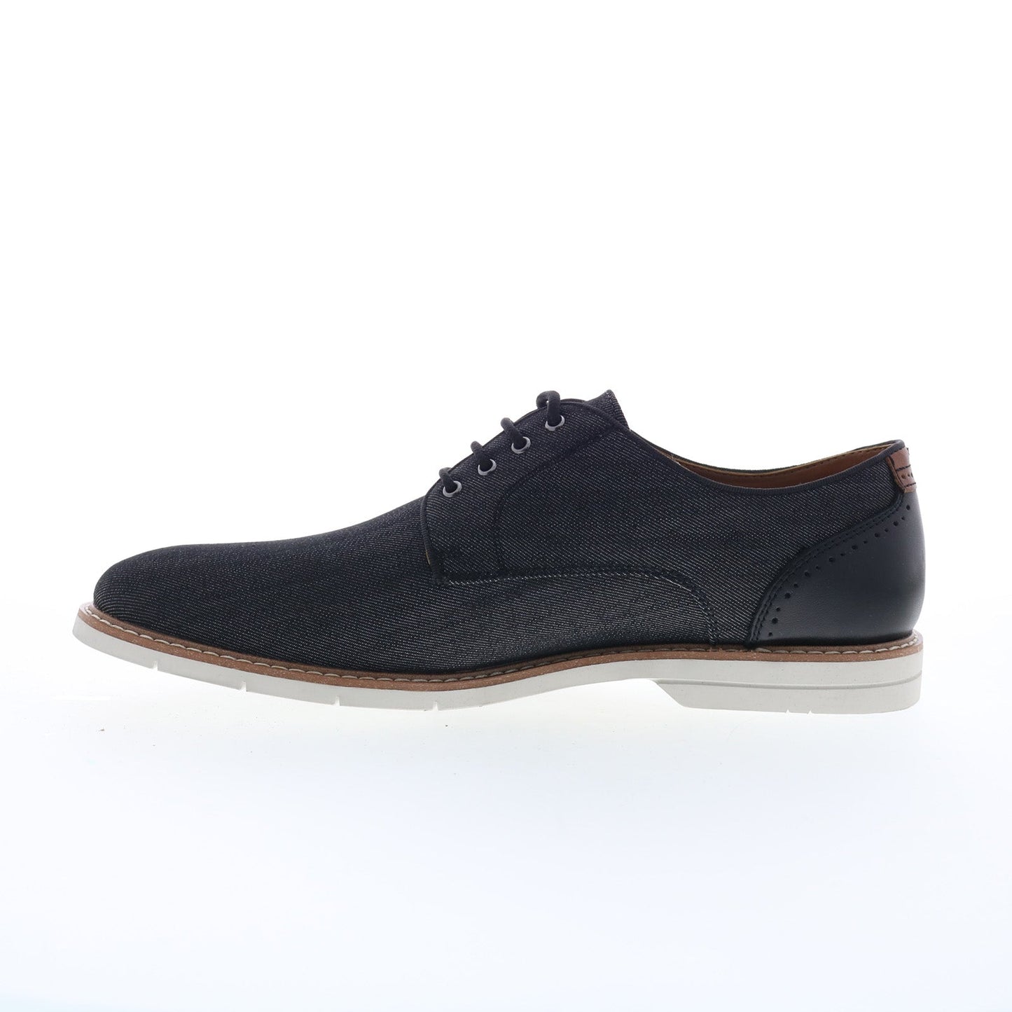 Steve Madden Nevelle NEVE02M1 Mens Black Oxfords & Lace Ups Plain Toe Shoes
