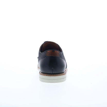 Steve Madden Nevelle NEVE02M1 Mens Black Oxfords & Lace Ups Plain Toe Shoes