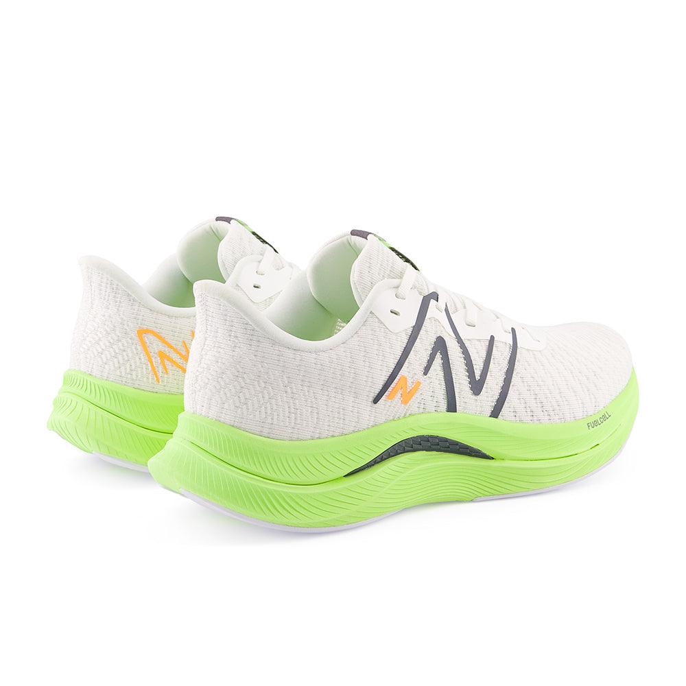 FuelCell Propel v4 (D) Men's :White | Bleached Lime Glo