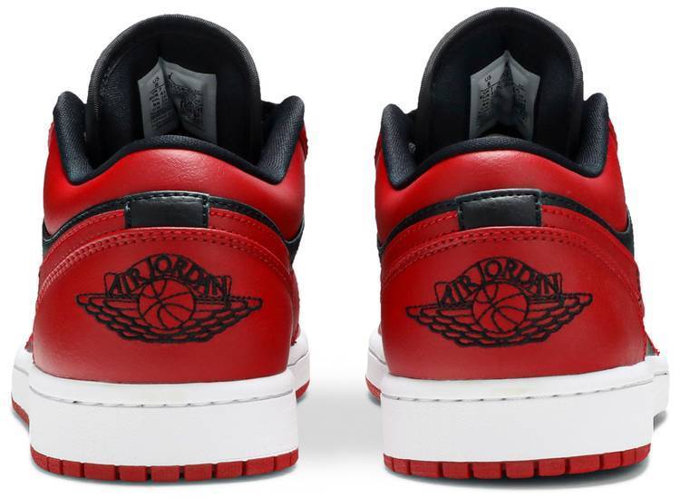 Nike Grade School Womens Air Jordan 1 Low Sneakers - 'Reverse Bred'