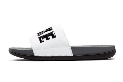 Offcourt Slides Men's :Dark Grey | White