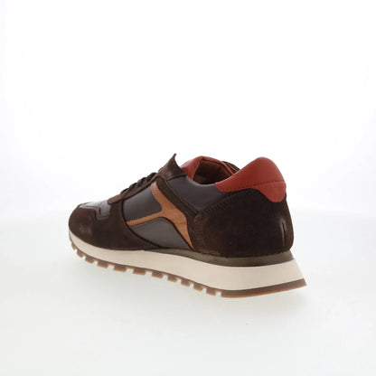 Pajar Nivio PDPAS00557.01 Mens Brown Leather Lifestyle Sneakers Shoes