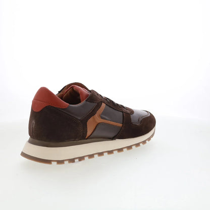 Pajar Nivio PDPAS00557.01 Mens Brown Leather Lifestyle Sneakers Shoes