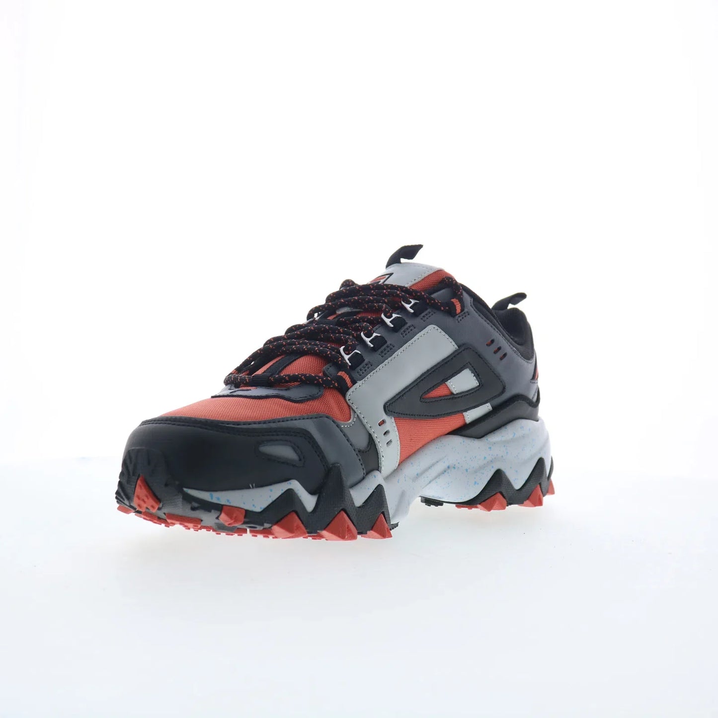 Fila Oakmont TR 1JM01565-603 Mens Orange Leather Lace Up Athletic Hiking Shoes