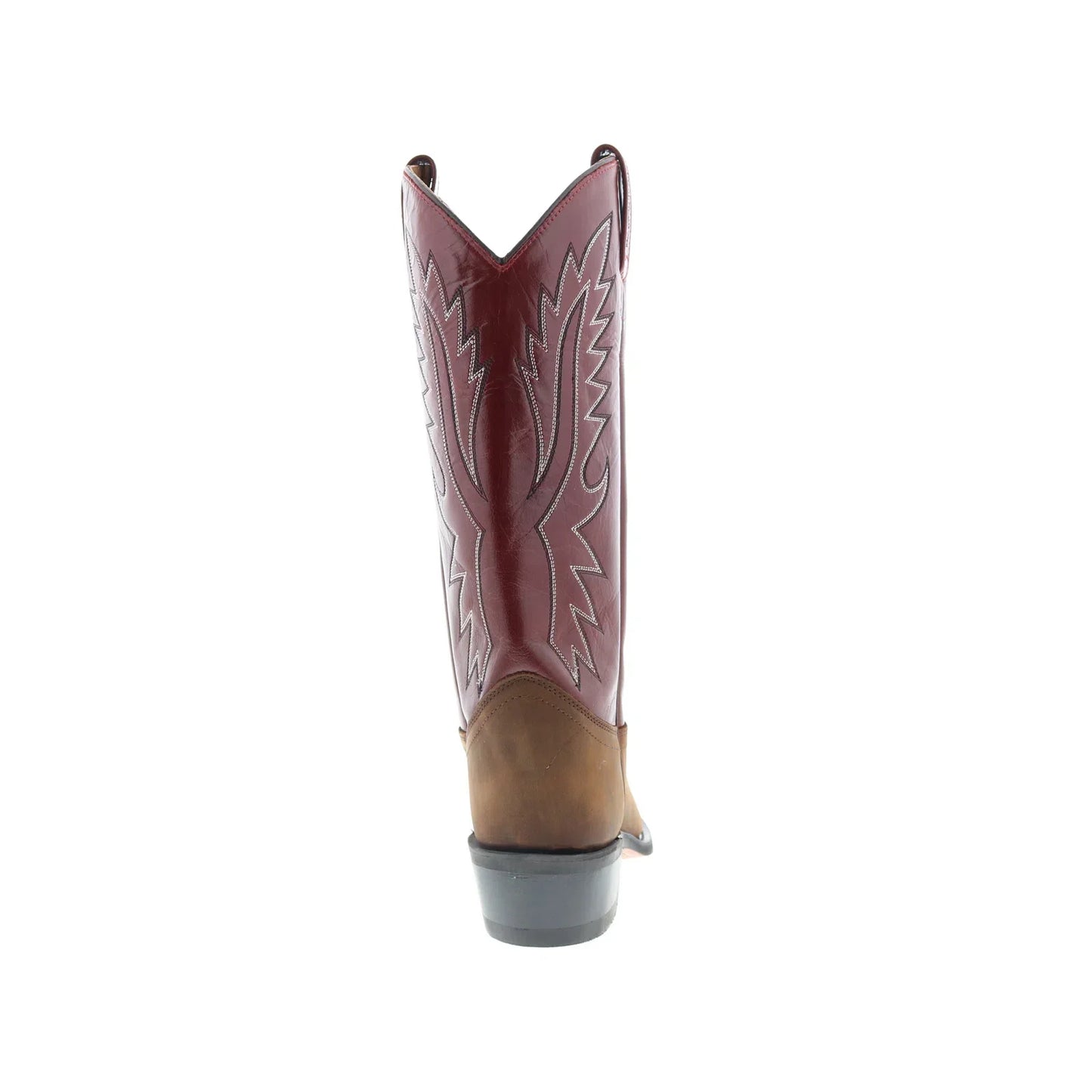 Jama Old West OW2016 Mens Brown Wide Leather Cowboy Western Boots