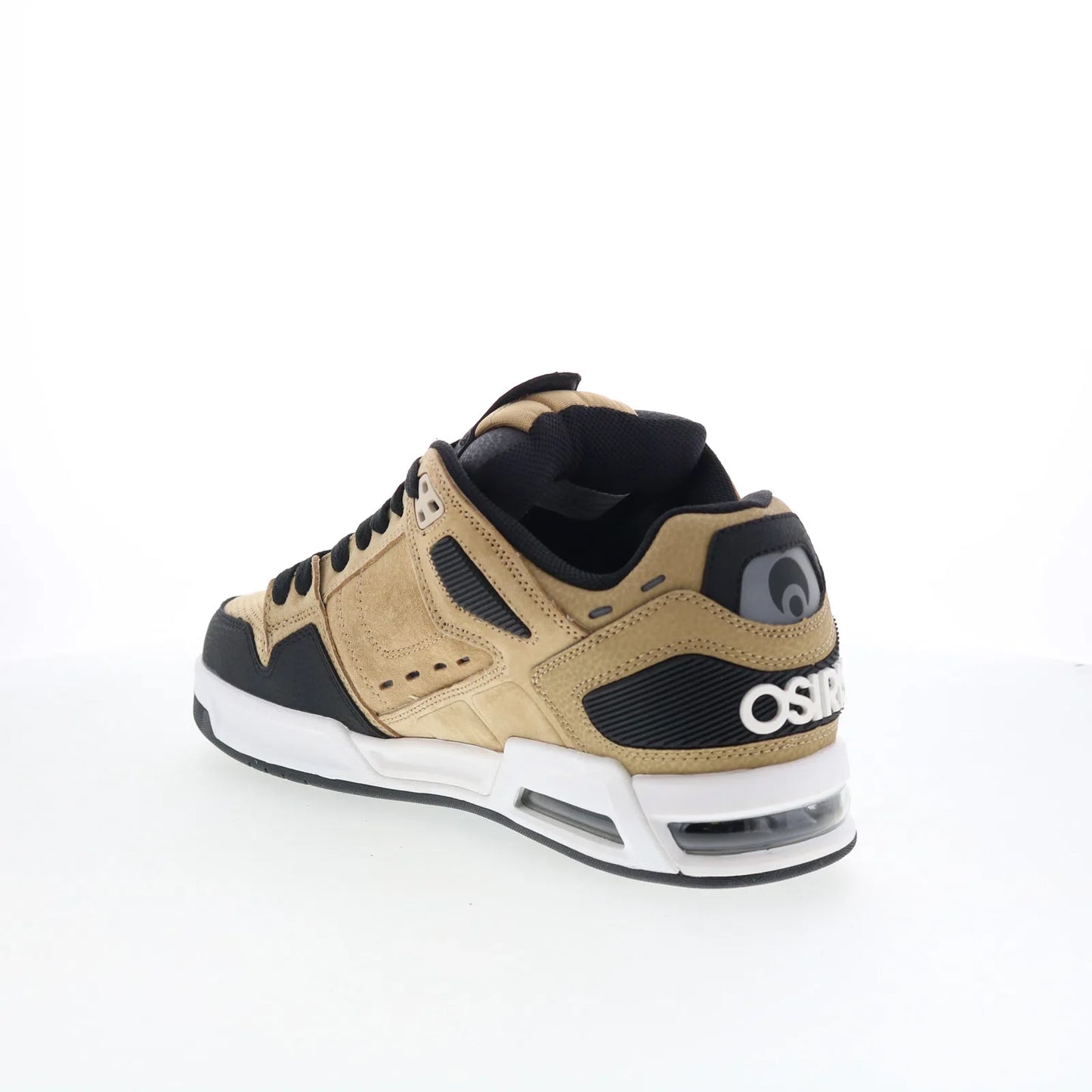Osiris Peril 1308 1238 Mens Brown Leather Skate Inspired Sneakers Shoes