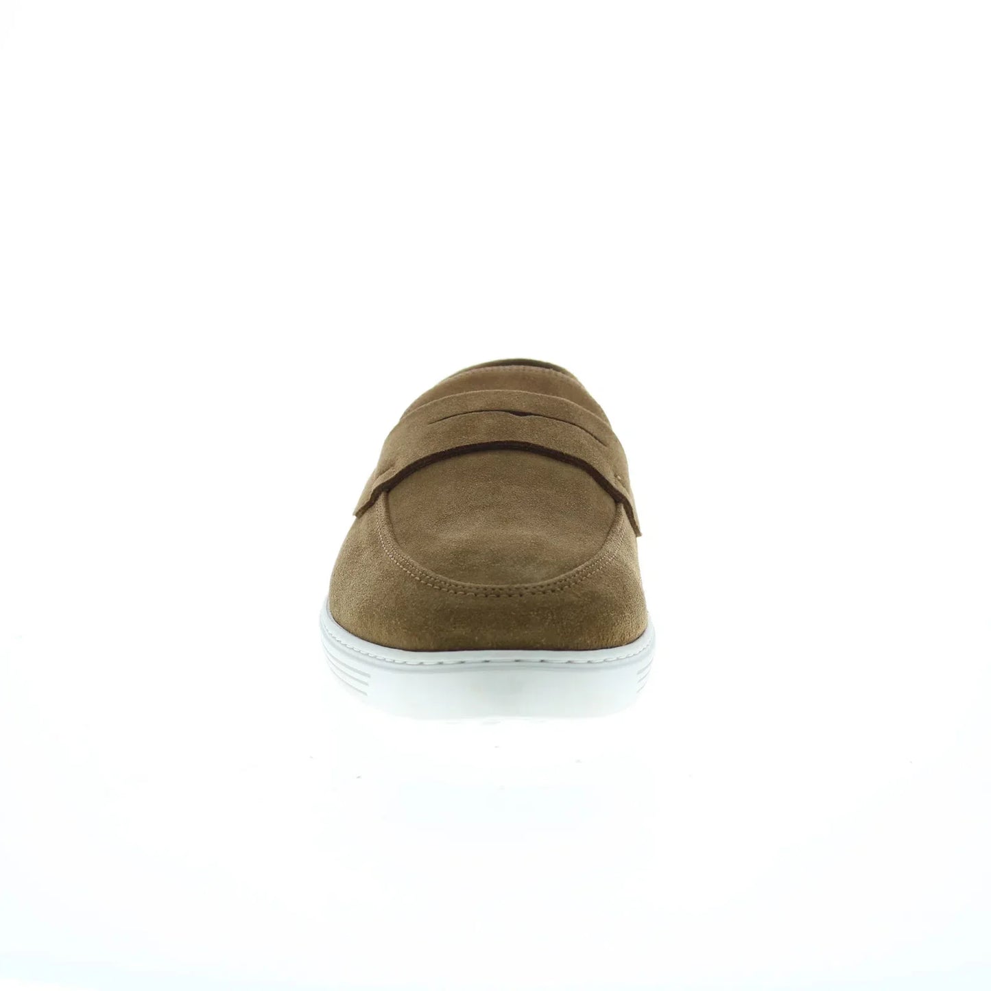 Pastori by Di Bianco Pius Mens Brown Suede Loafers & Slip Ons Penny Shoes