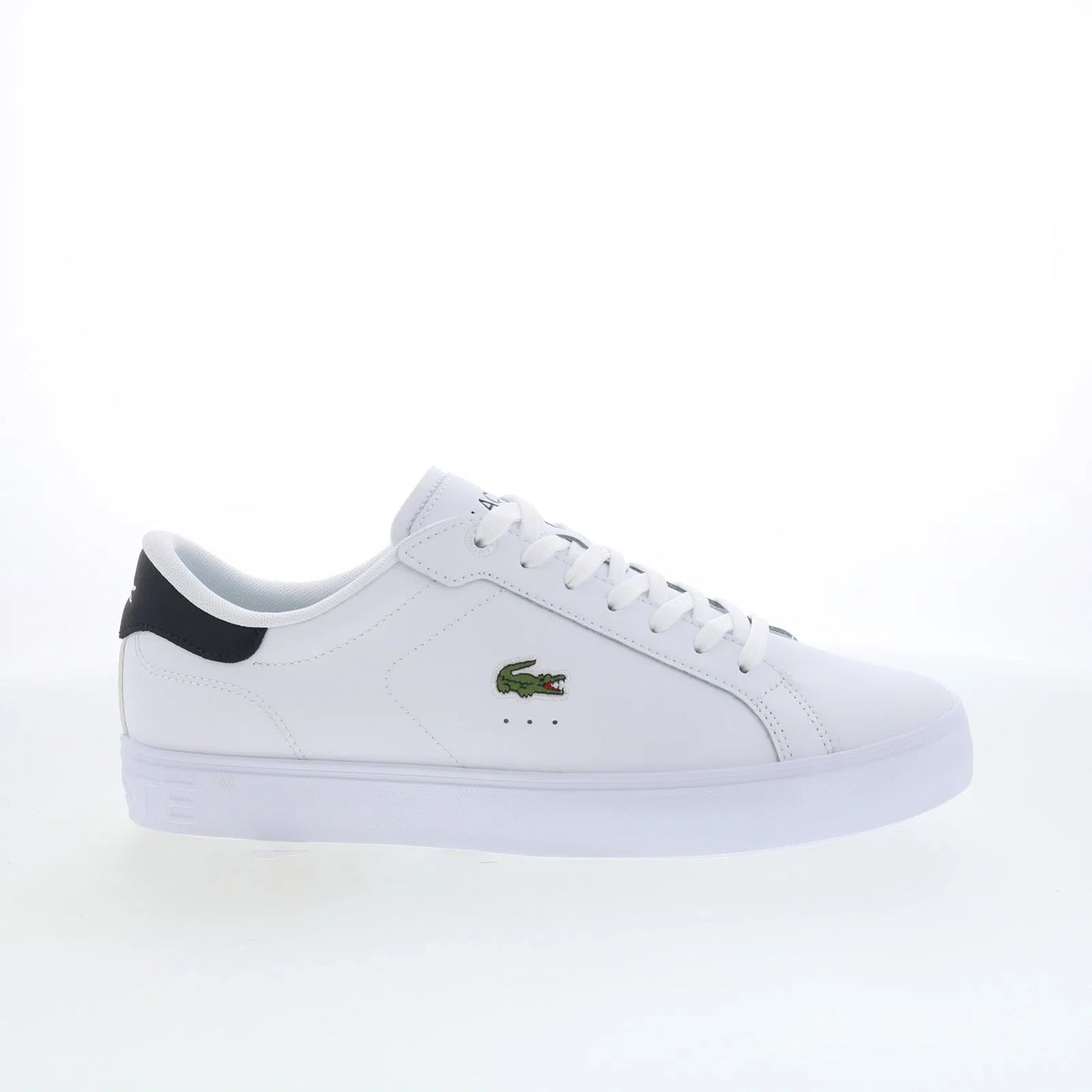 Lacoste Powercourt GRPH 126 1 SMA Mens White Lifestyle Sneakers Shoes