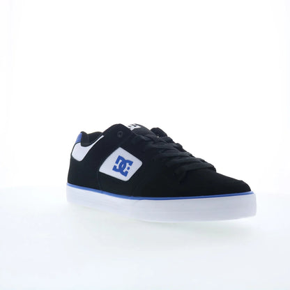 DC Pure DC01782005-BKBLWH Mens Black Nubuck Skate Inspired Sneakers Shoes