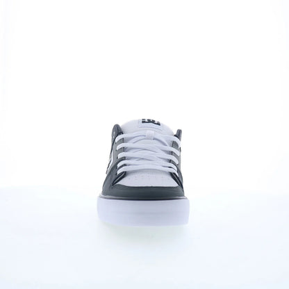 DC Pure DC01782027-GYLGWH Mens Gray Leather Skate Inspired Sneakers Shoes