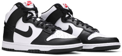 Nike Womens Dunk High Sneakers - 'Black White'