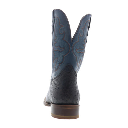 Tony Lama Rancho Smooth Ostrich TL5380 Mens Brown Cowboy Western Boots